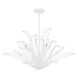 Tallulah 9 Light 32 inch Sand White Chandelier Ceiling Light