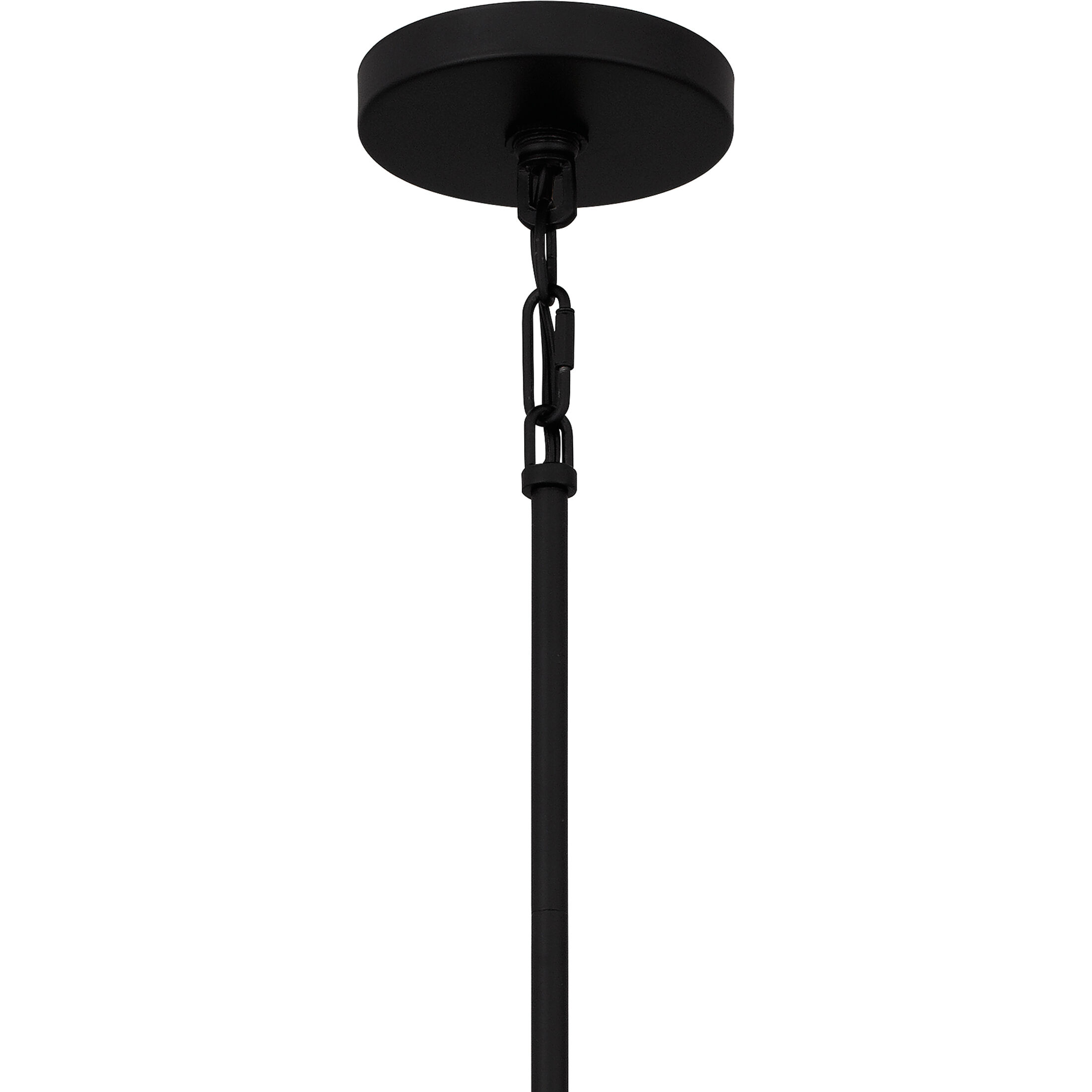 Leiland 4 Light 16 inch Matte Black Pendant Ceiling Light