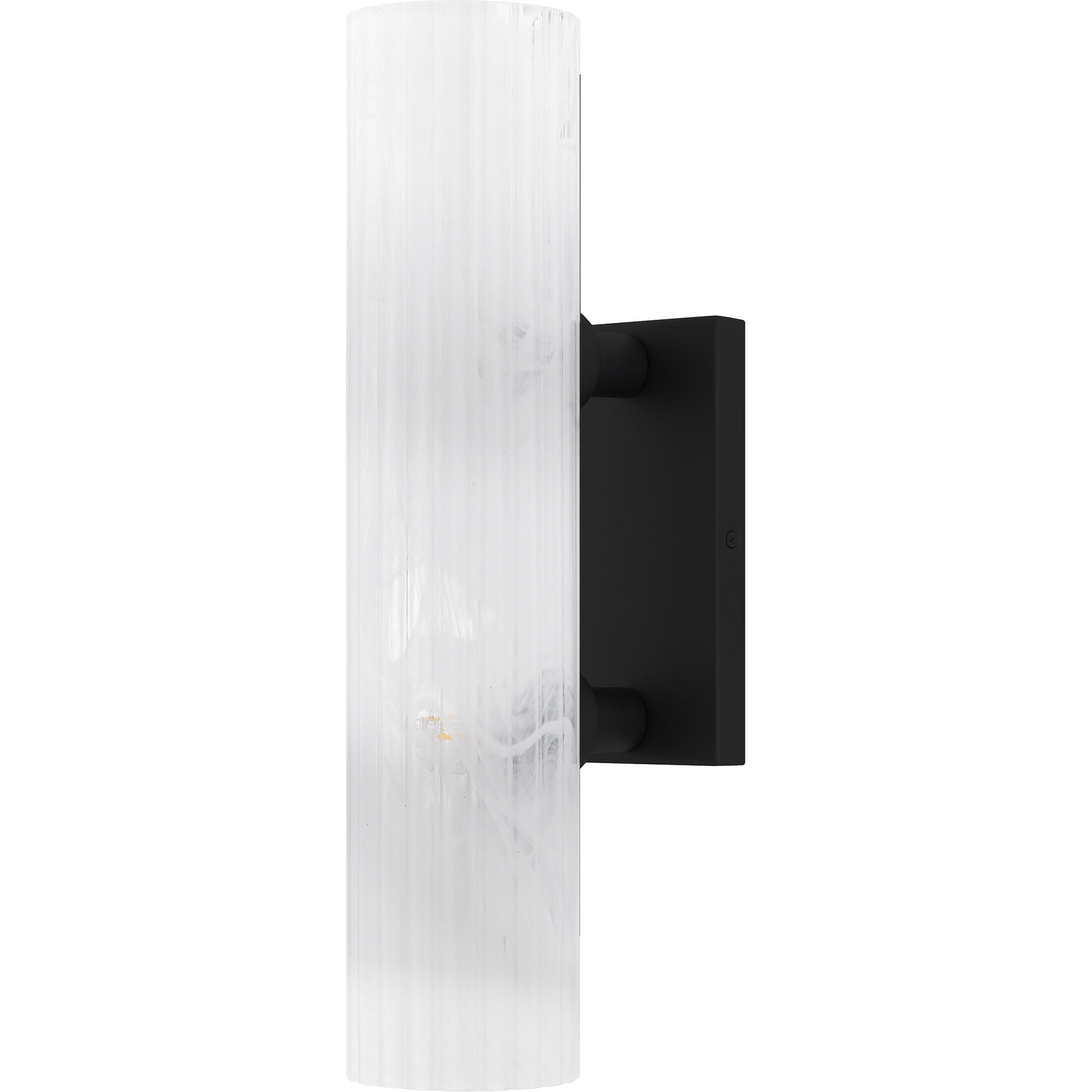 Curran Wall Sconce Wall Light in Matte Black, Small