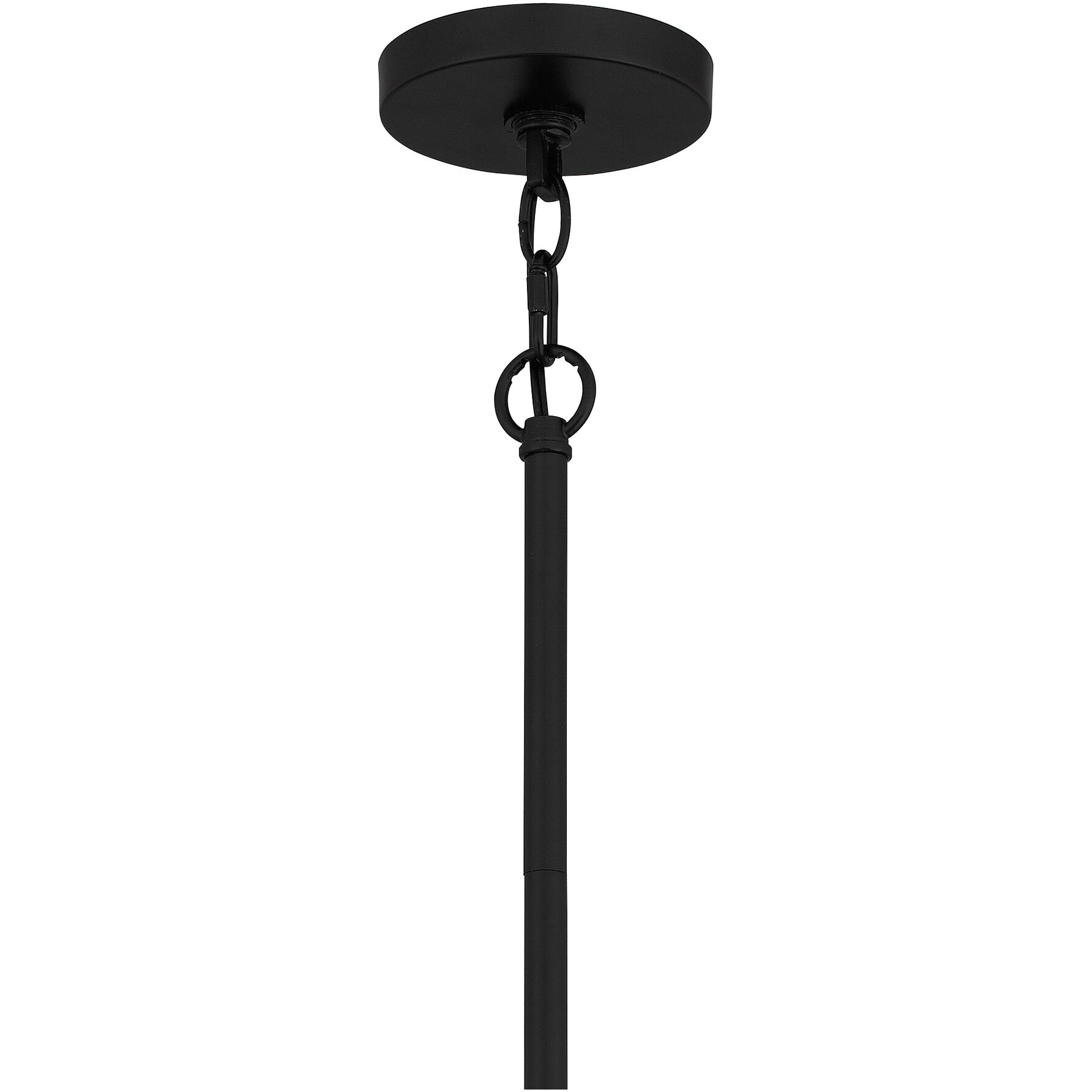 Quoizel TF5333MBK Mateo 1 Light 11 inch Matte Black Mini