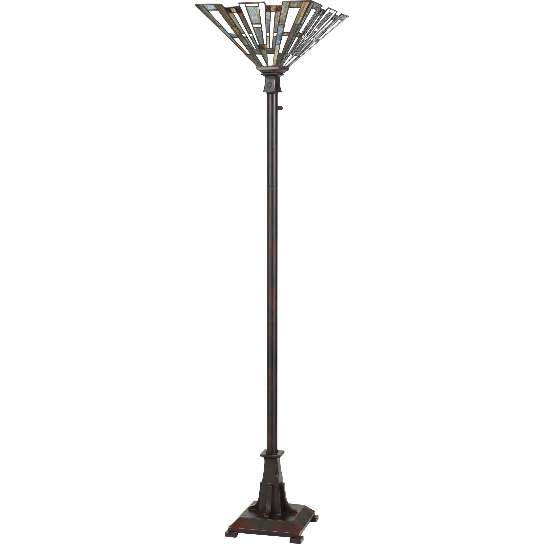 Maybeck 71 inch 150 watt Valiant Bronze Torchiere Portable Light