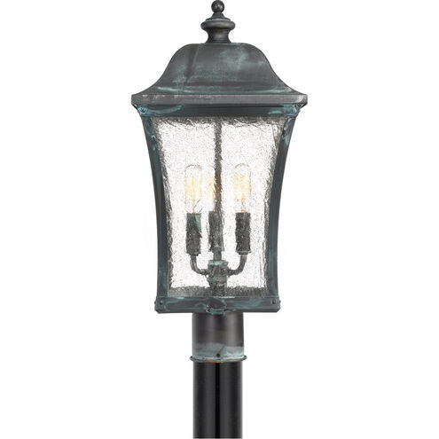 Bardstown 3 Light 25 inch Aged Verde Outdoor Post Lantern