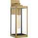 Westover 1 Light 17 inch Antique Brass Outdoor Wall Lantern