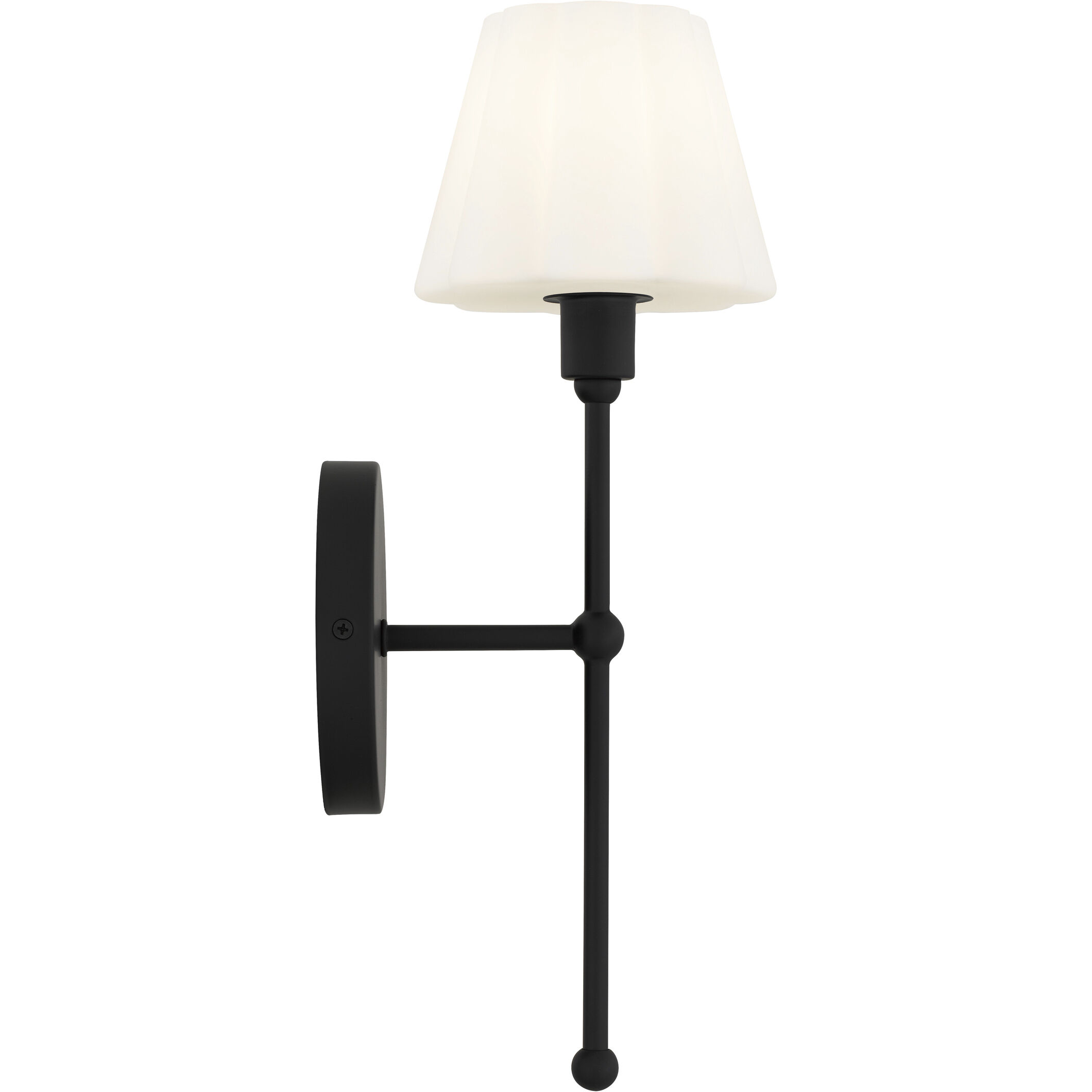 Irena Wall Sconce Wall Light in Matte Black