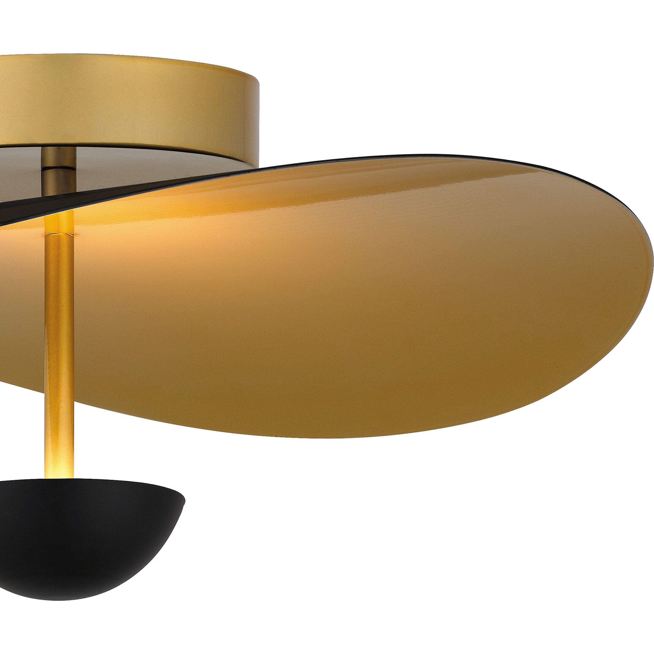 Quoizel PCAZR1718MBK Azure LED 18.5 inch Matte Black Semi-Flush