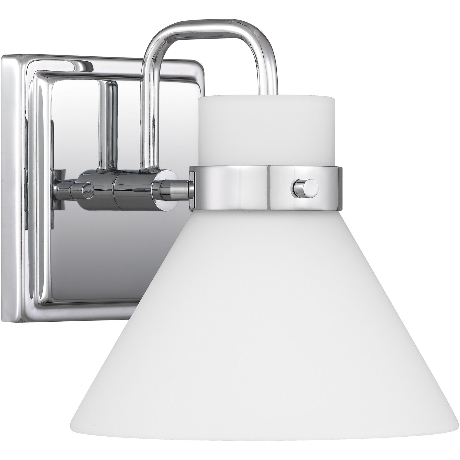 Regency 1 Light 7 inch Polished Chrome Wall Sconce Wall Light