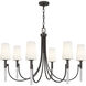 Eloura 6 Light 40 inch Iron Gate Chandelier Ceiling Light