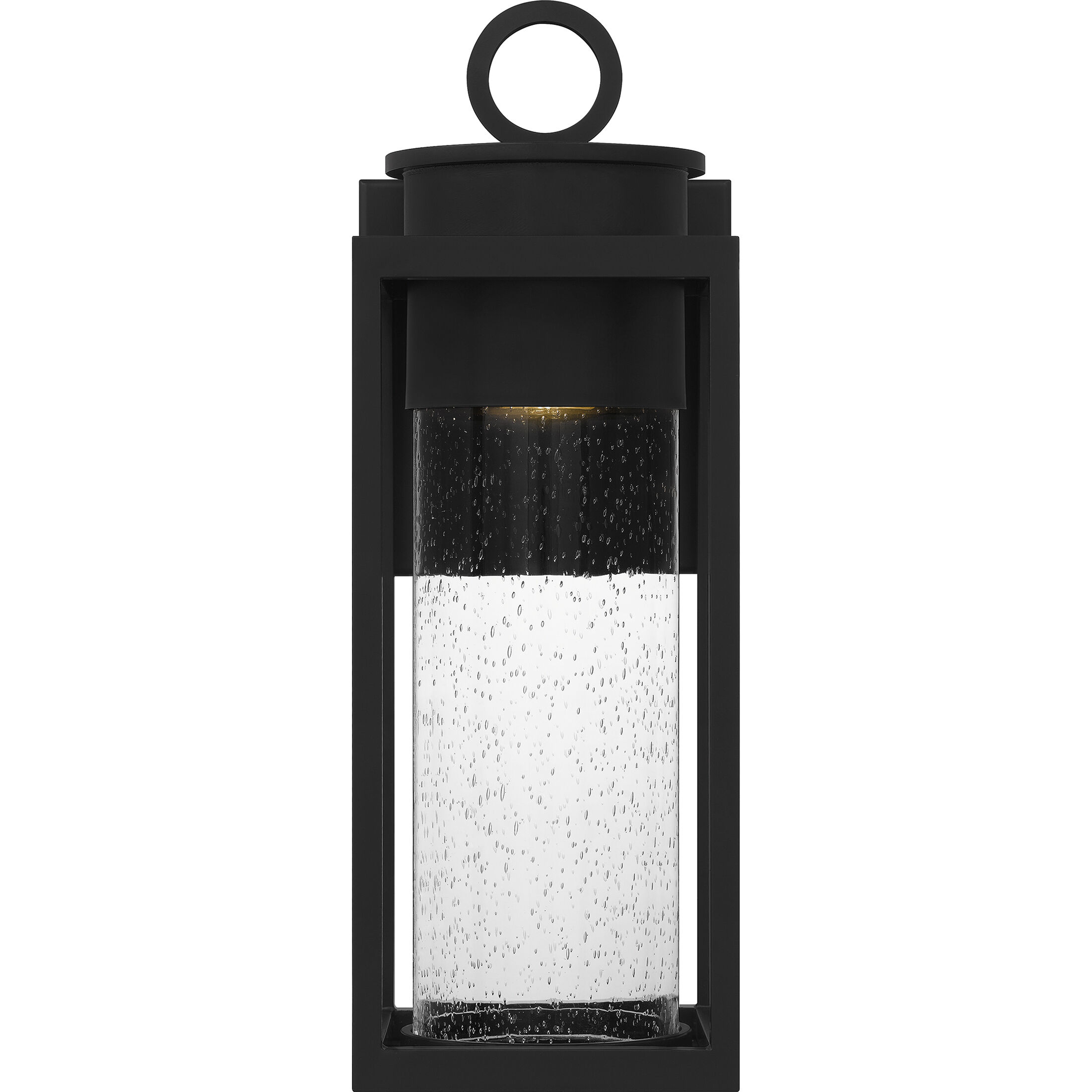 Donegal 1 Light 19 inch Matte Black Outdoor Wall Lantern, Large