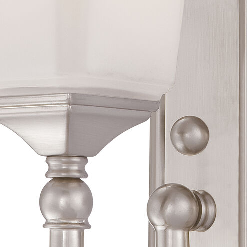 Nicholas 1 Light 7 inch Brushed Nickel Bath Light Wall Light