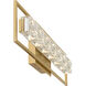 Dazzle LED 24 inch Soft Gold Bath Light Wall Light, Medium