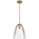 Whitmore 1 Light 10 inch Bronze Gold Mini Pendant Ceiling Light
