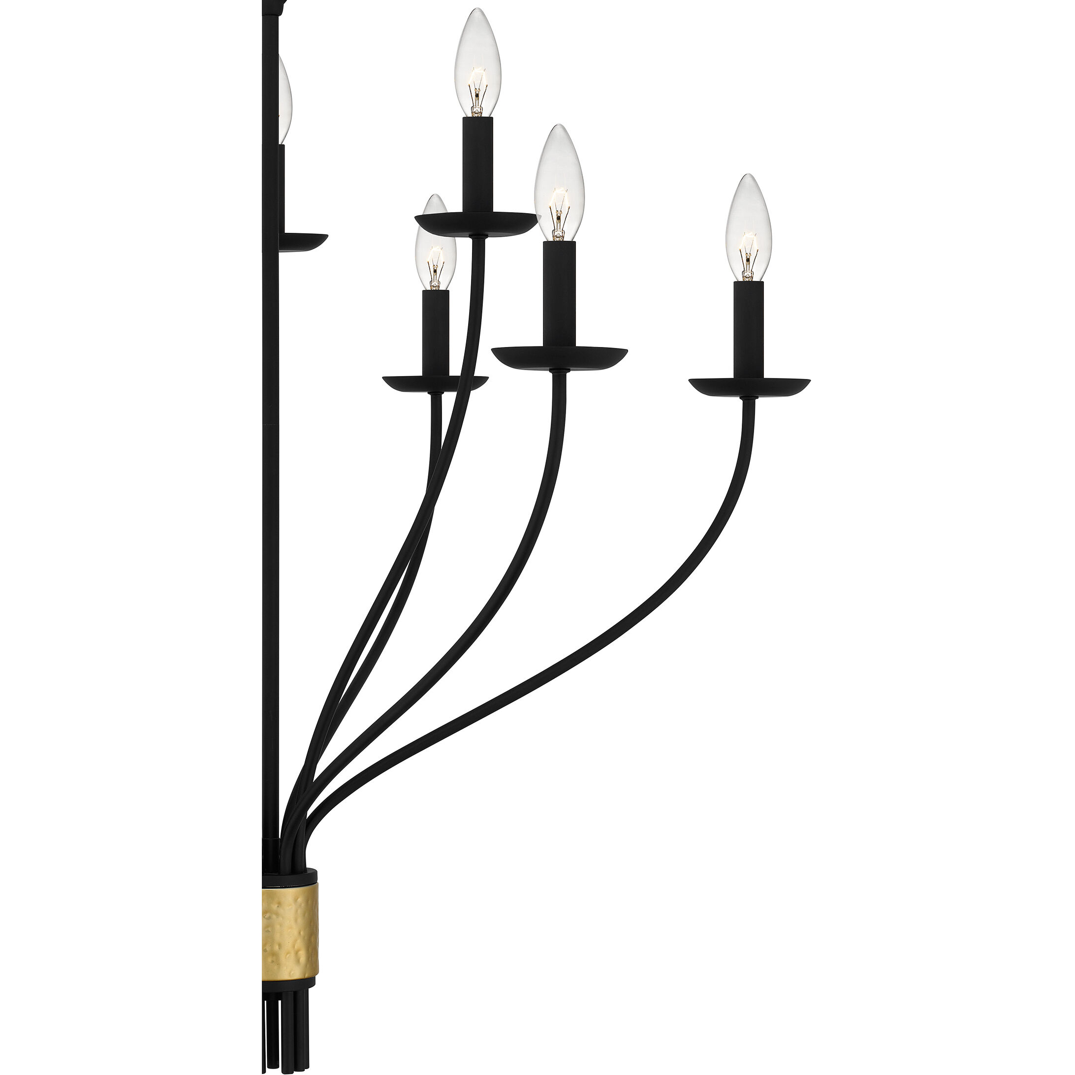 Quoizel MAG5032MBK Margaret 9 Light 32 inch Matte Black Chandelier Ceiling  Light