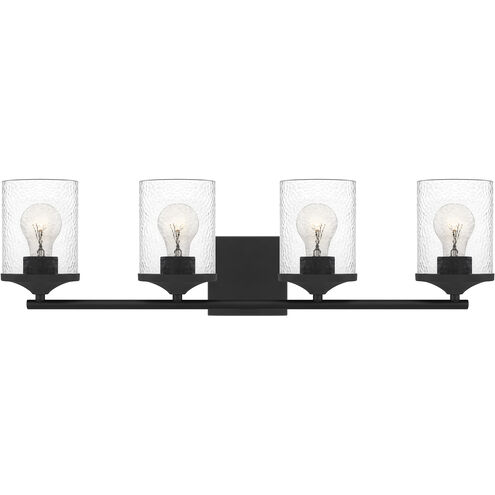 Abner 4 Light 28.00 inch Bathroom Vanity Light