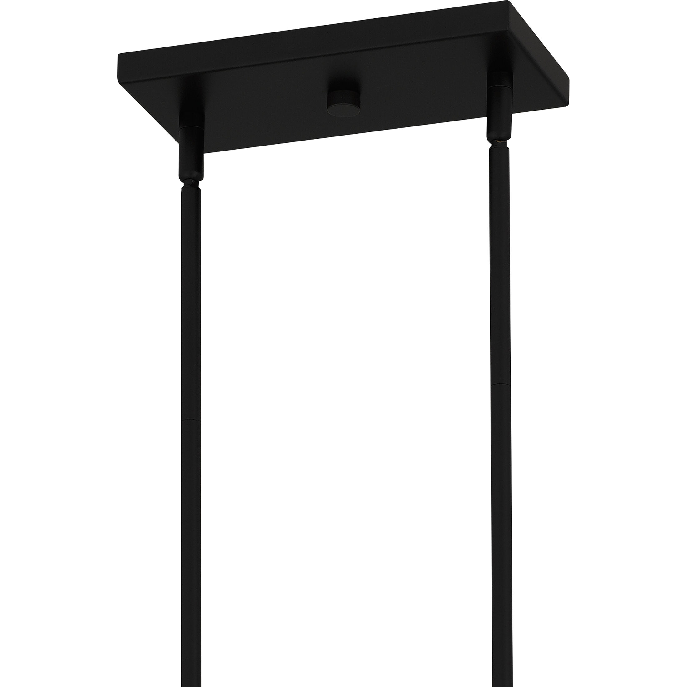 Telfair 8 Light 36 inch Matte Black Island Light Ceiling Light
