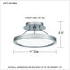 Outskirts LED 11 inch Brushed Nickel Semi-Flush Mount Ceiling Light