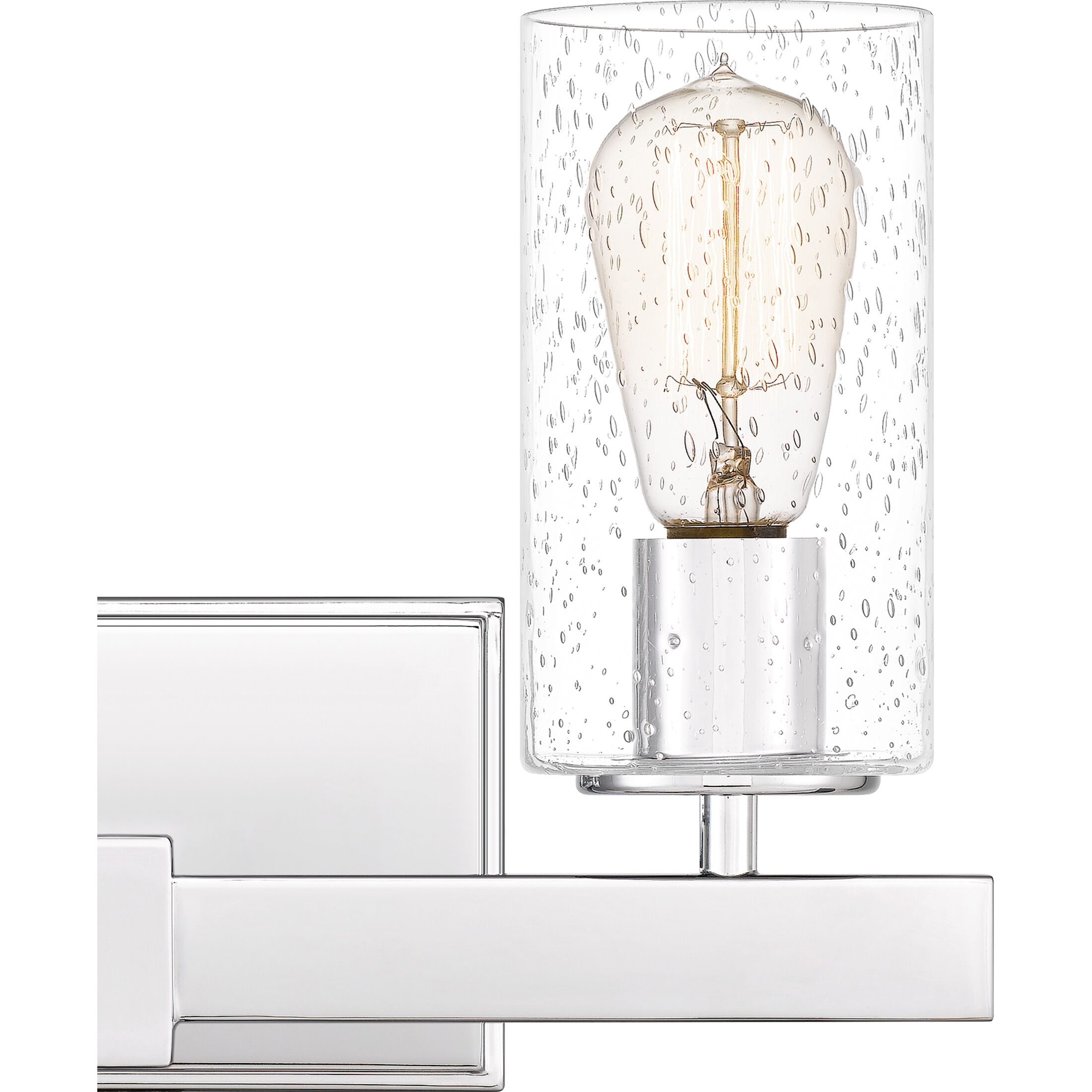 Kirby 2 Light 15 inch Polished Chrome Bath Light Wall Light, Medium