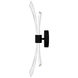 Cecily Wall Sconce Wall Light in Matte Black, Small