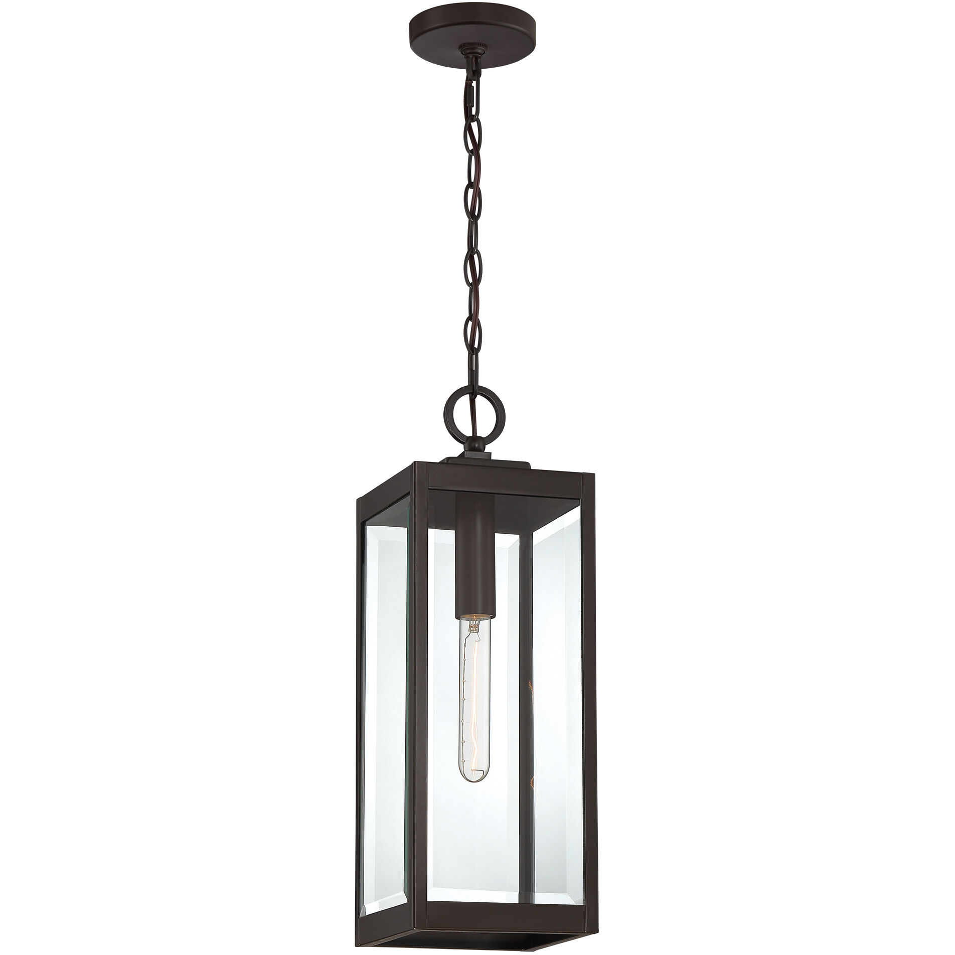 Westover 1 Light 7 inch Western Bronze Outdoor Hanging Lantern