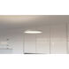 Blaze LED 21 inch Polished Chrome Pendant Ceiling Light