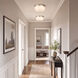 Langford 3 Light 15 inch Brushed Nickel Flush Mount Ceiling Light