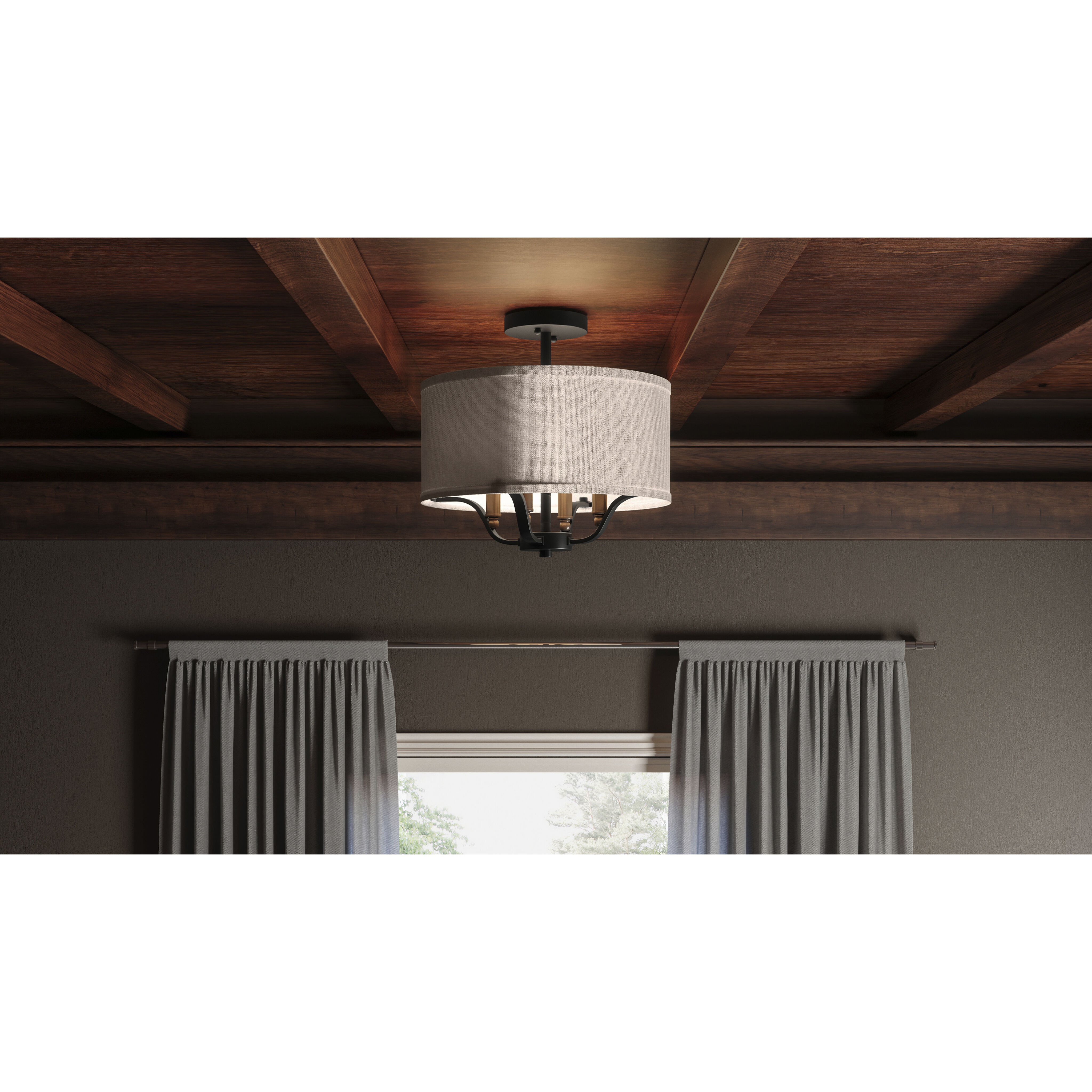 Quoizel shop flush mount