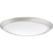 Verge LED 16 inch Brushed Nickel Flush Mount Ceiling Light