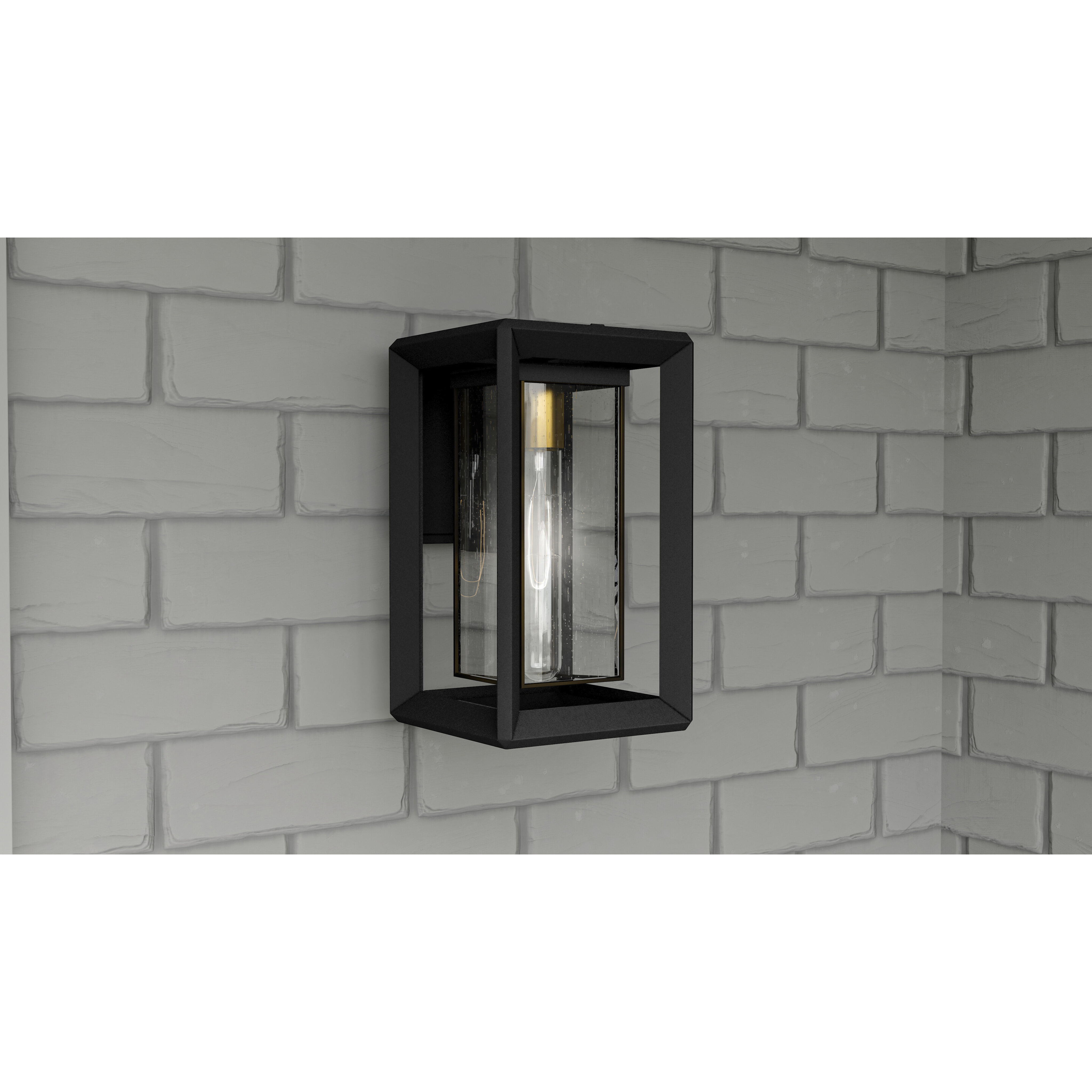 Infinger Outdoor Wall Lantern, Large