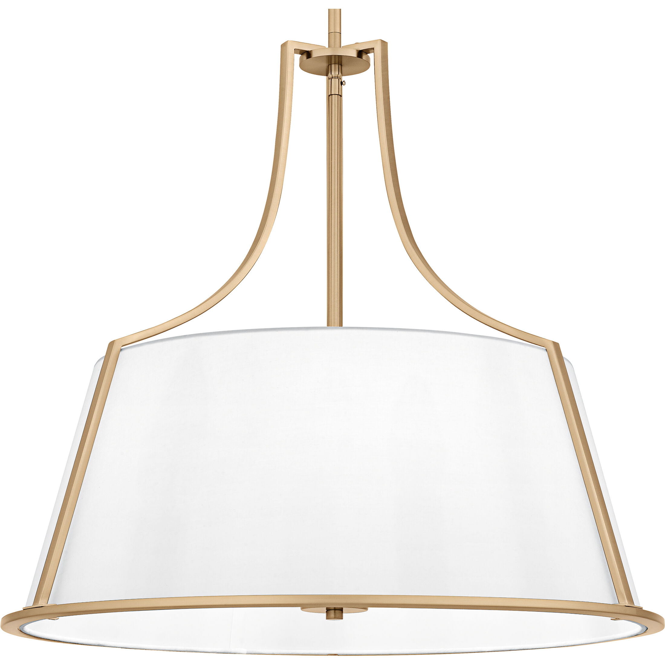 Harte 5 Light 24 inch Bronze Gold Pendant Ceiling Light, Large