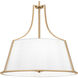 Harte 5 Light 24 inch Bronze Gold Pendant Ceiling Light, Large