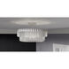 Starlight 4 Light 18.5 inch Brushed Nickel Semi-Flush Mount Ceiling Light, Large