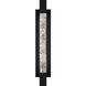 Solace LED 24 inch Matte Black Outdoor Wall Lantern, Large