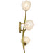 Walker Wall Sconce Wall Light in Vintage Brass