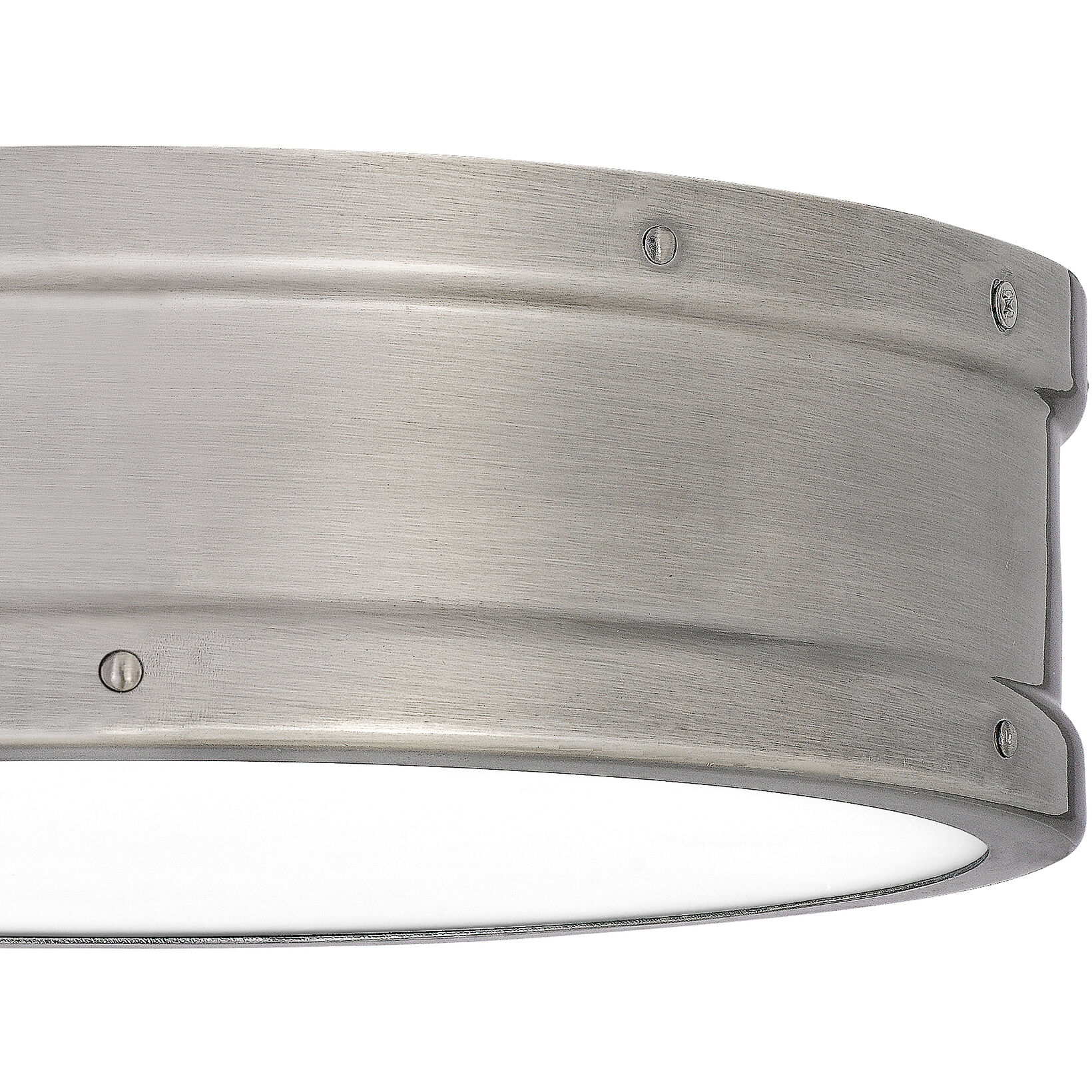 Ahoy LED 13 inch Antique Polished Nickel Flush Mount Ceiling Light