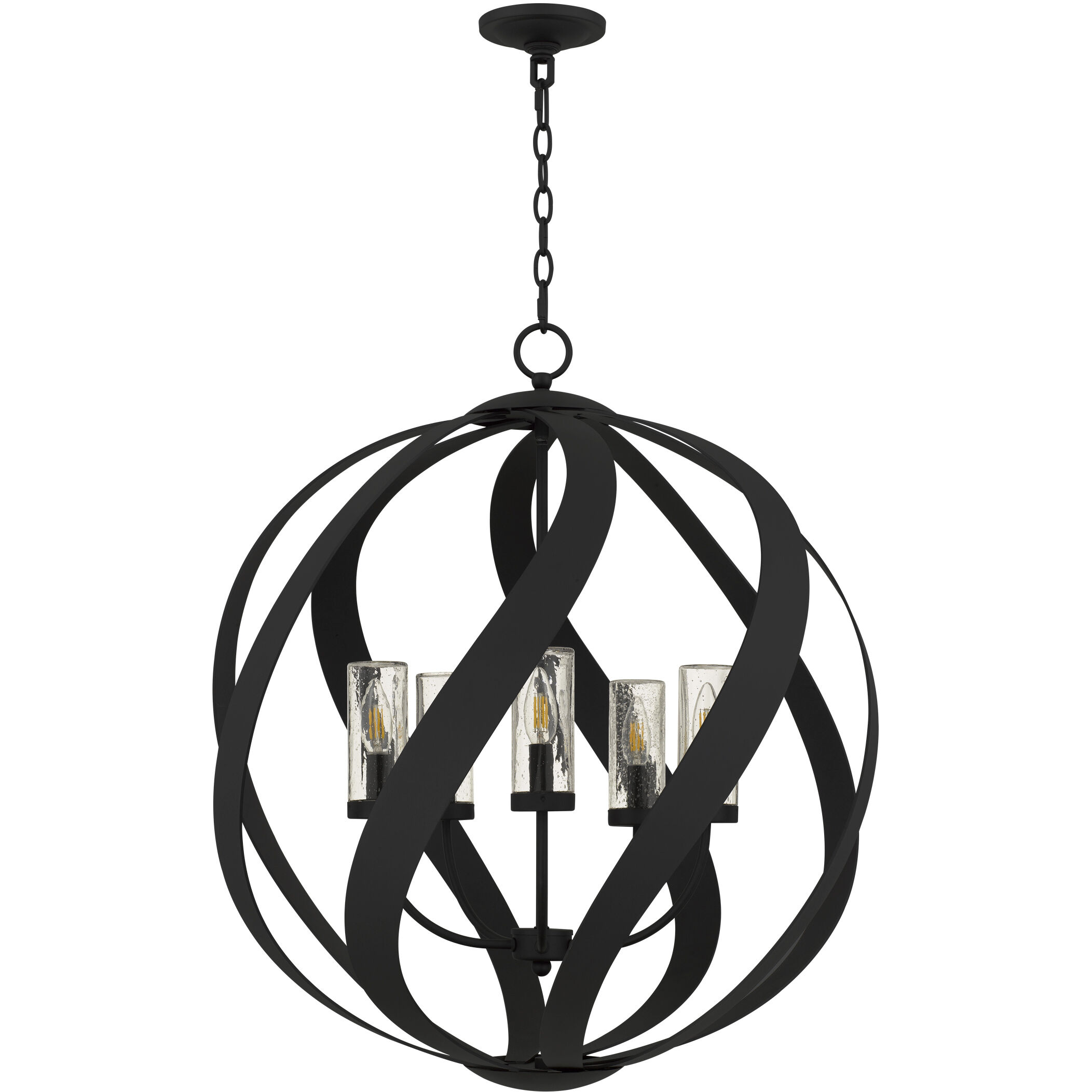 Blacksmith Pendant Ceiling Light in Earth Black