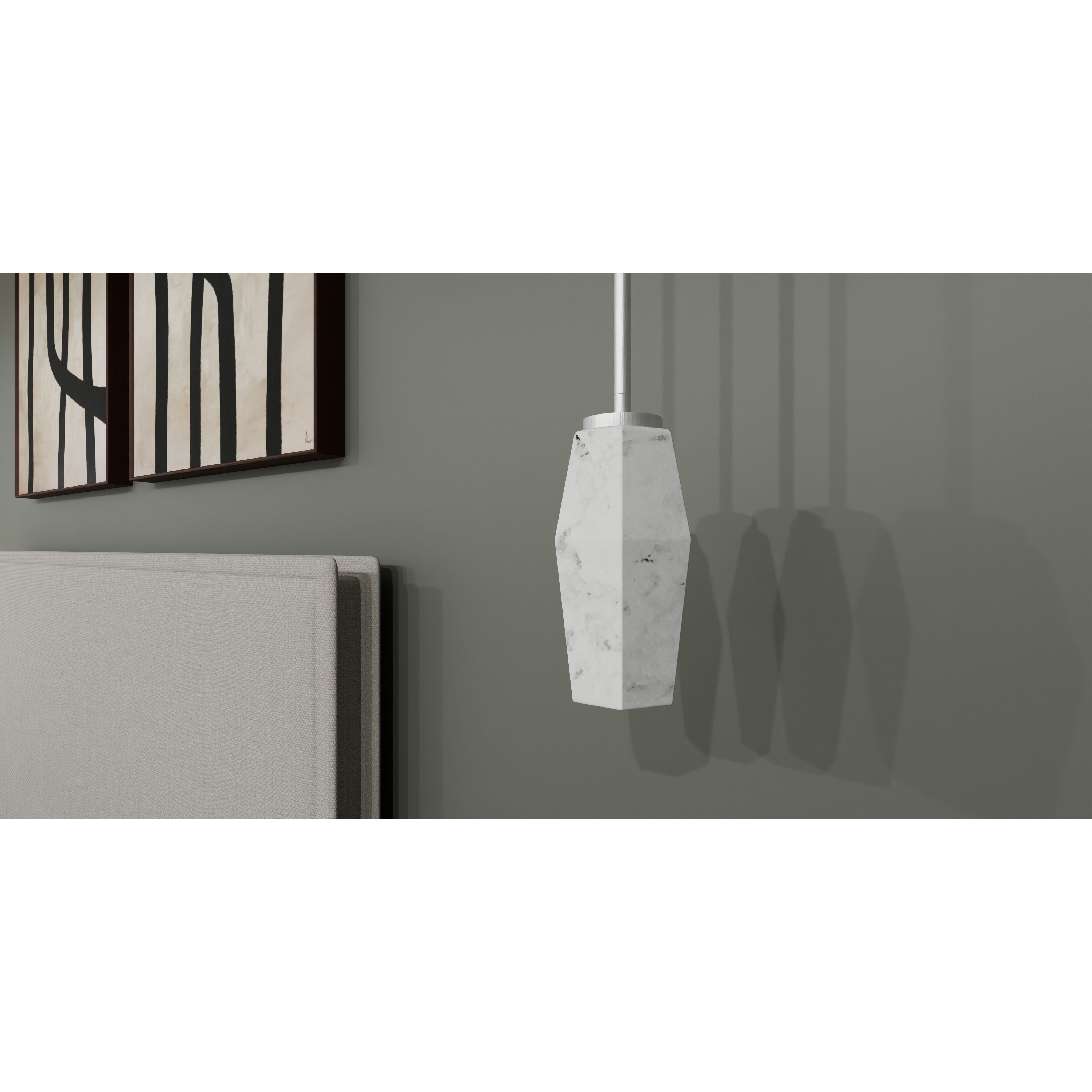 Fogel 1 Light 5 inch Brushed Nickel Mini Pendant Ceiling Light, Small