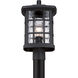 Stonington 1 Light 17 inch Mystic Black Outdoor Post Mount