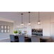 Fortress 1 Light 9 inch Earth Black Mini Pendant Ceiling Light