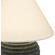 Alessandro 11.5 inch 100 watt Matte Black Table Lamp Portable Light