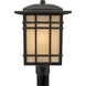 Hillcrest 1 Light 18.75 inch Imperial Bronze Outdoor Post Lantern