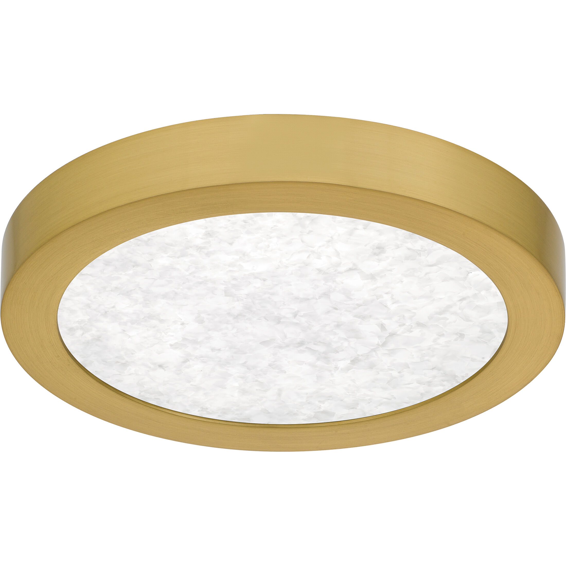 Outskirts LED 7.5 inch Brushed Gold Flush Mount Ceiling Light, Small