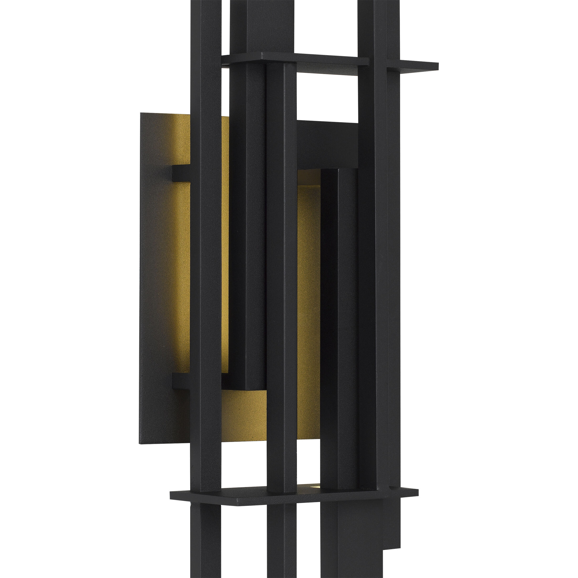 Newton LED 28 inch Earth Black Outdoor Wall Lantern