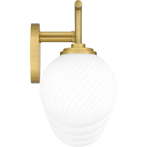 Eloise 4 Light 33 inch Aged Brass Bath Light Wall Light