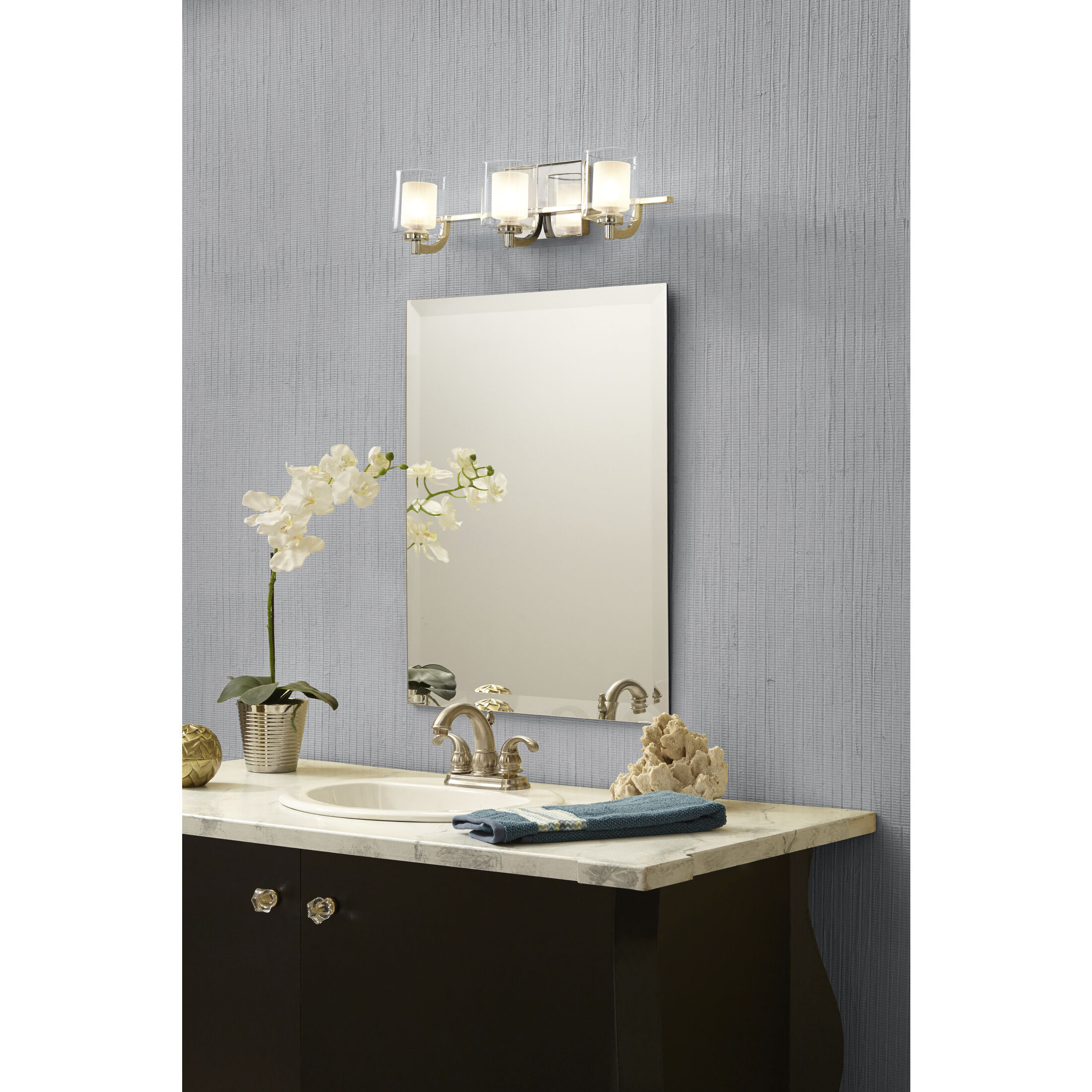 Chrome bath lights outlet