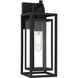 Jayce 1 Light 14.5 inch Matte Black Outdoor Wall Lantern