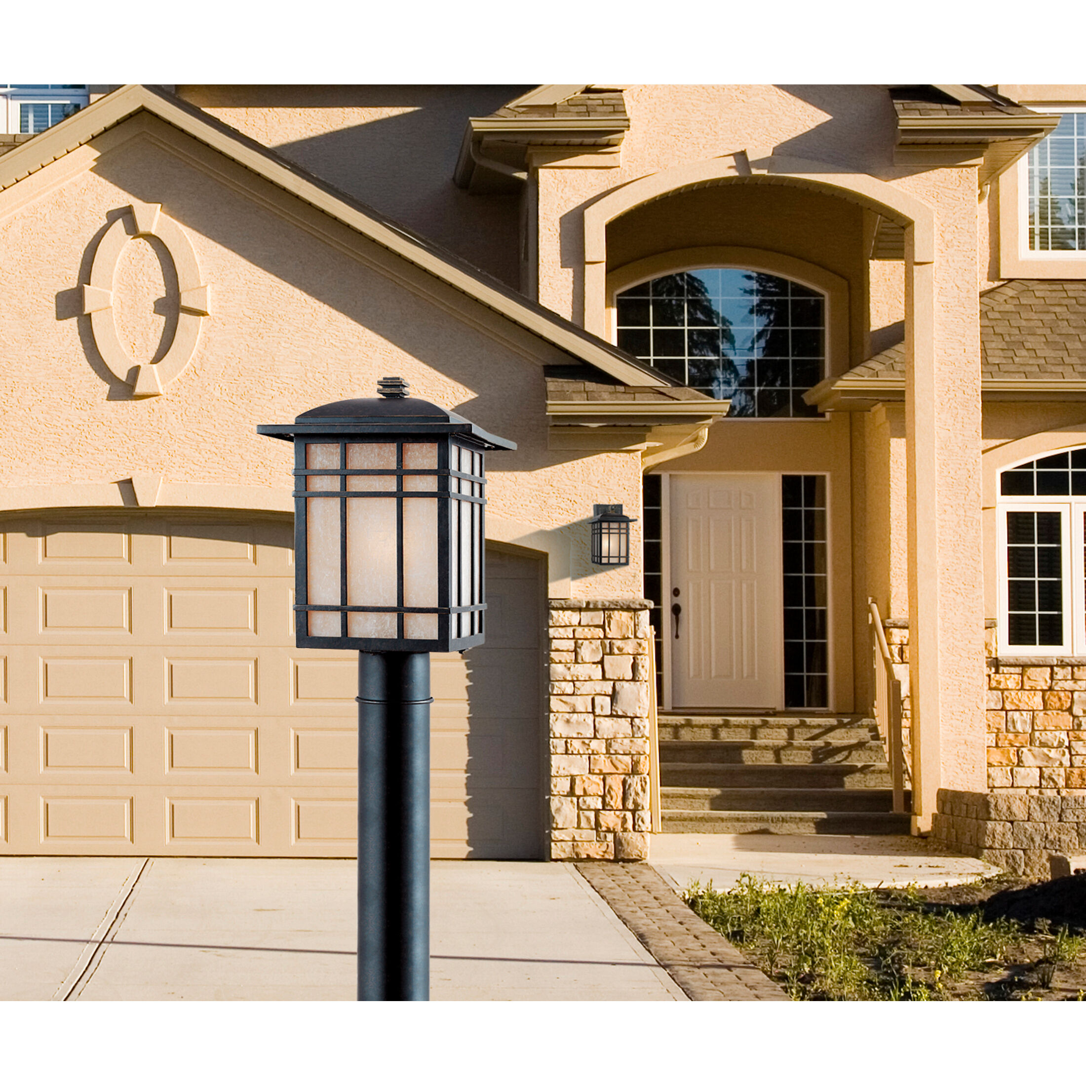 Hillcrest 1 Light 13 inch Imperial Bronze Outdoor Wall Lantern