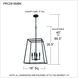 Prescott 4 Light 18 inch Matte Black Pendant Ceiling Light