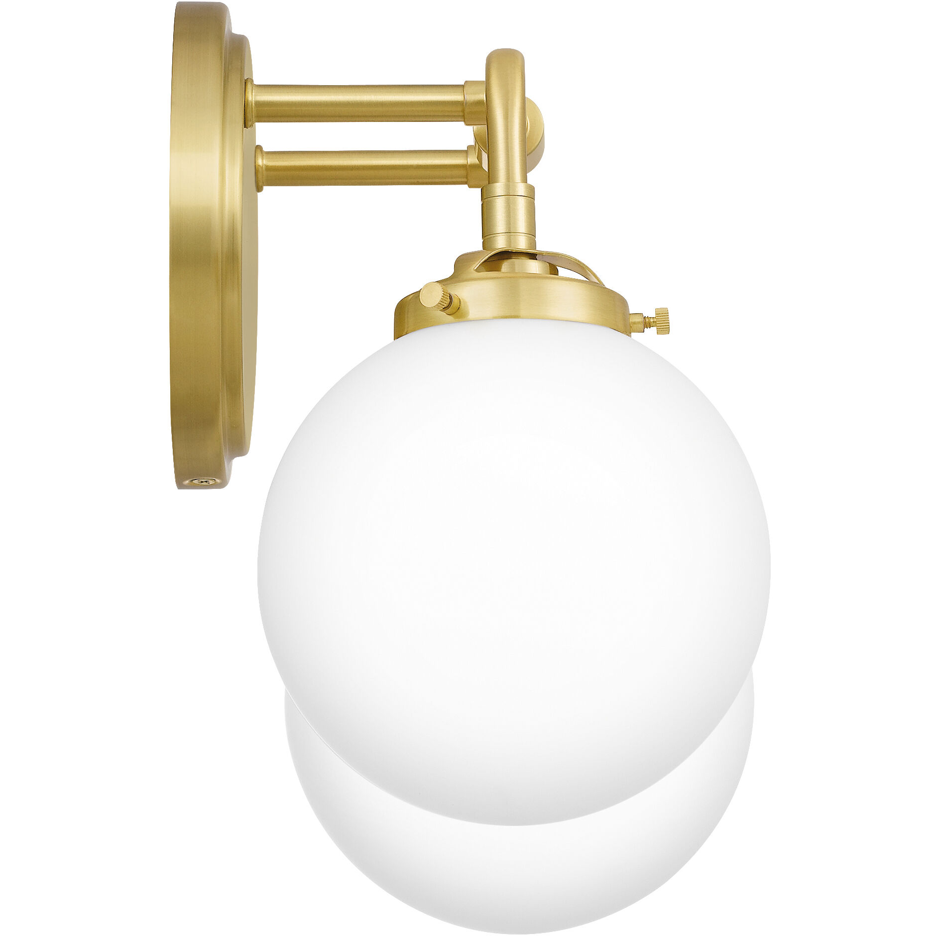 Landry 2 Light 15 inch Satin Brass Bath Light Wall Light 
