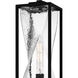 Zarah 1 Light 21.25 inch Matte Black Outdoor Post Lantern, Large