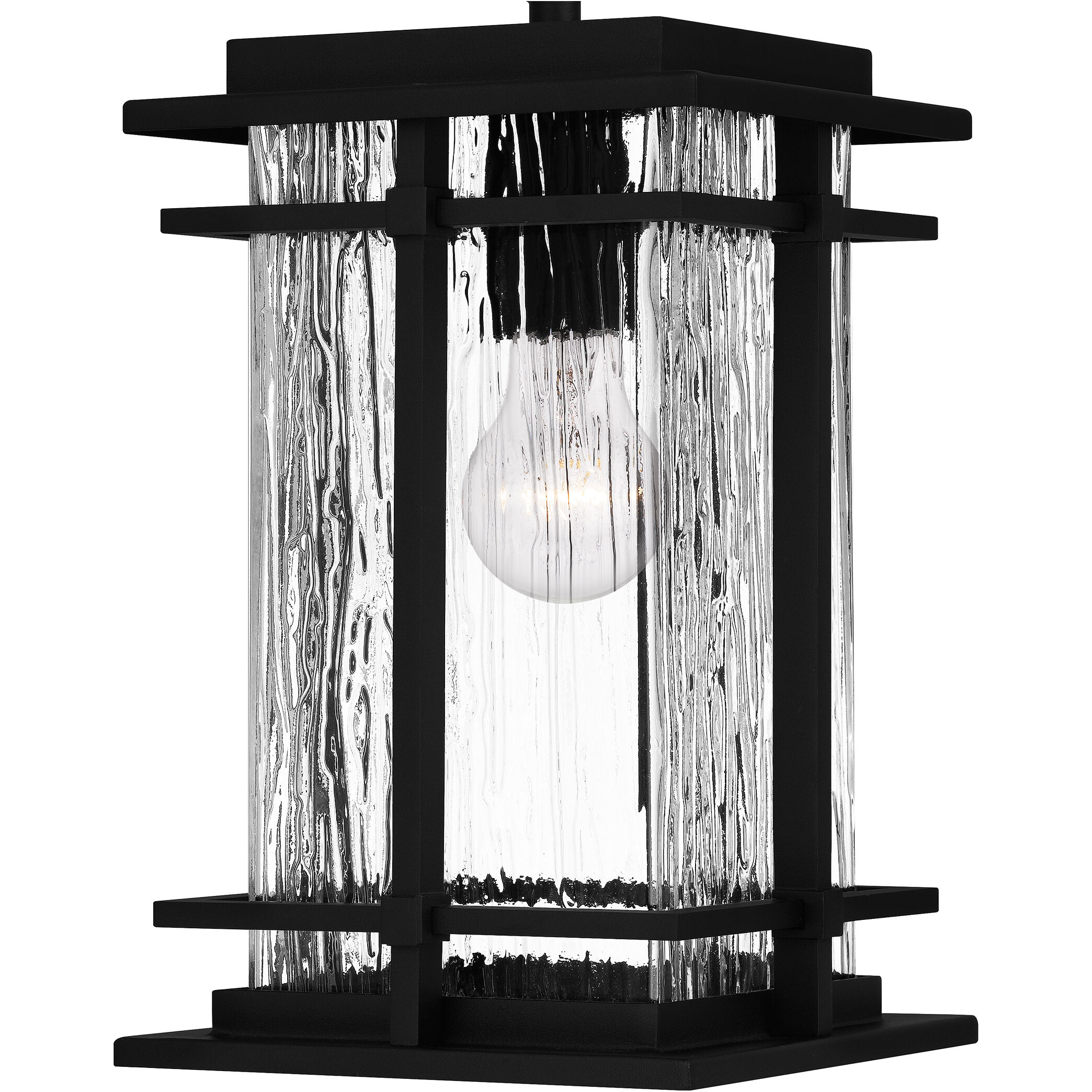 McAlister 1 Light 16 inch Earth Black Outdoor Wall Lantern