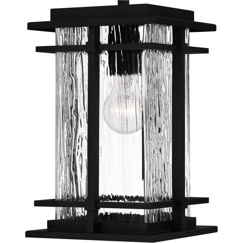 McAlister 1 Light 16 inch Earth Black Outdoor Wall Lantern